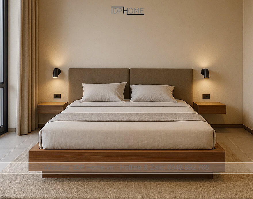 Giường hộp gỗ GD6834 6 Mau giuong hop bang go GD6834