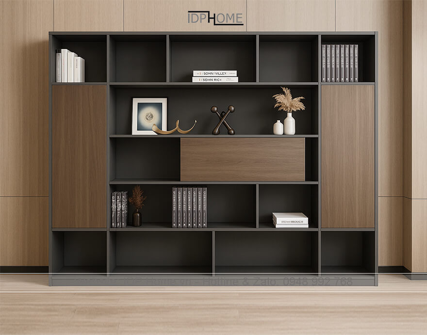 Tủ tài liệu phòng giám đốc TL6805 6 Tu go phong giam doc TL6805