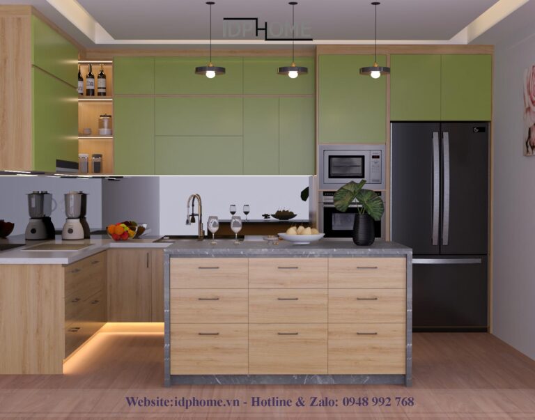 Mẫu bàn đảo đẹp BD6814
