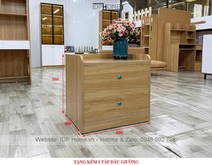 Tủ đầu giường SP6822 6 Tap dau giuong dep SP6822
