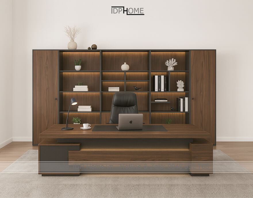 Tủ tài liệu gỗ TL6806 7 Tu tai lieu go cong nghiep TL6806