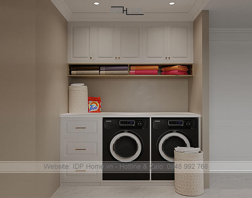 Thiết kế nội thất biệt thự hiện đại tân cổ điển 16 thi cong noi that biet thu dep VL6801