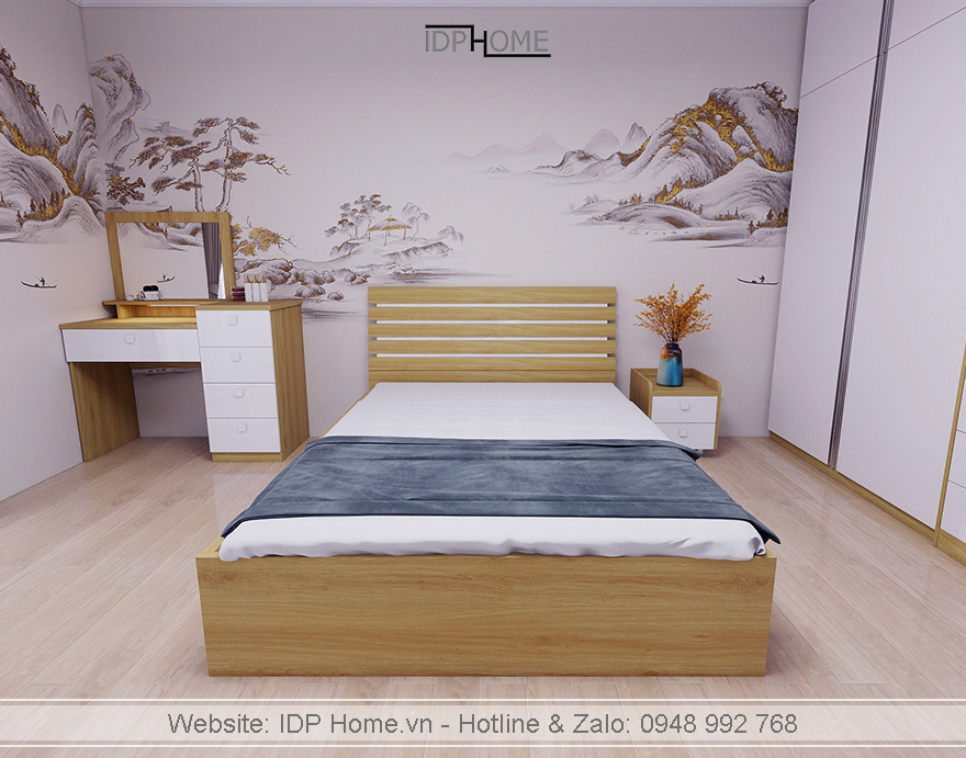 Giường ngủ GD6838 10 Giuong ngu GD6838
