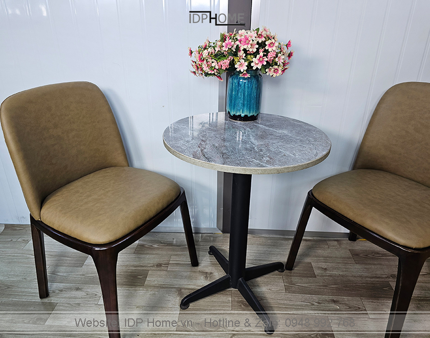 Bàn trà tròn chân sắt SP6824 8 5