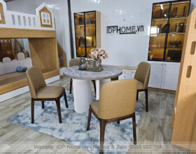 Bàn ăn 4 người nhỏ gọn BA6808