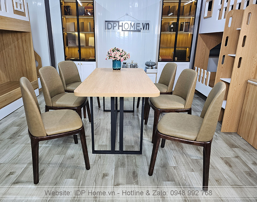 Bàn ăn 6 người BA6809 7 Ban an 6 nguoi BA6809