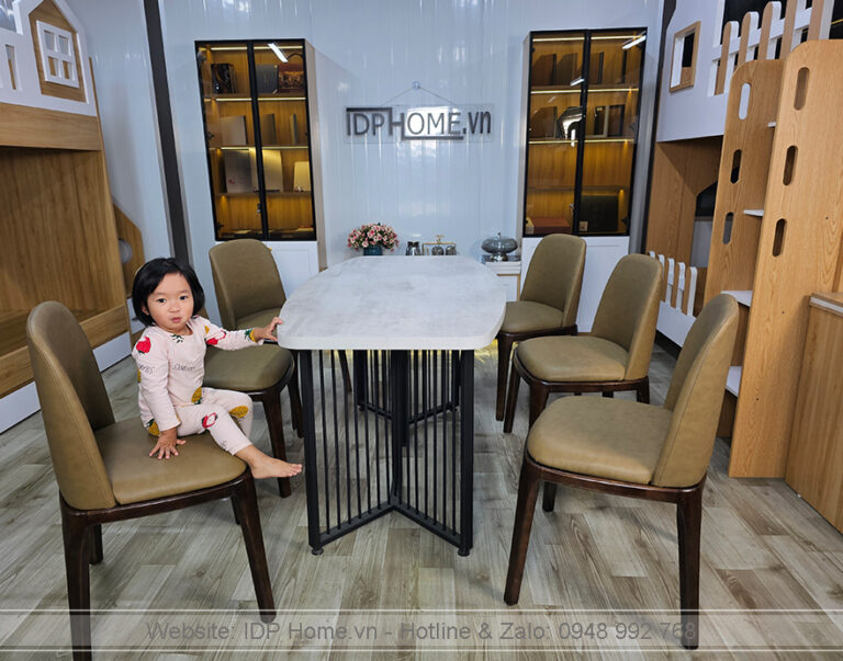 Bàn ăn đơn giản đẹp hiện đại BA6810