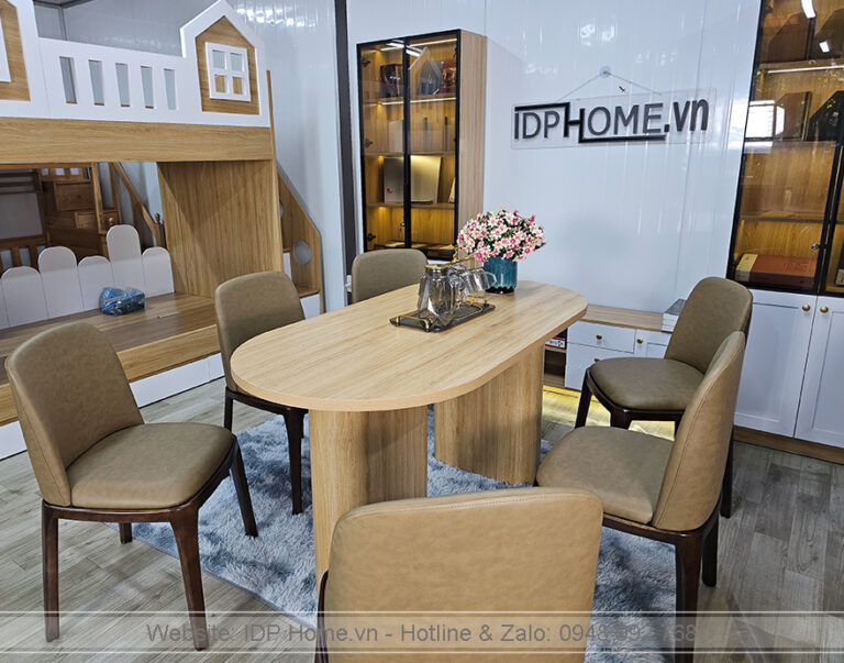 Bộ bàn ăn 6 ghế BA6807