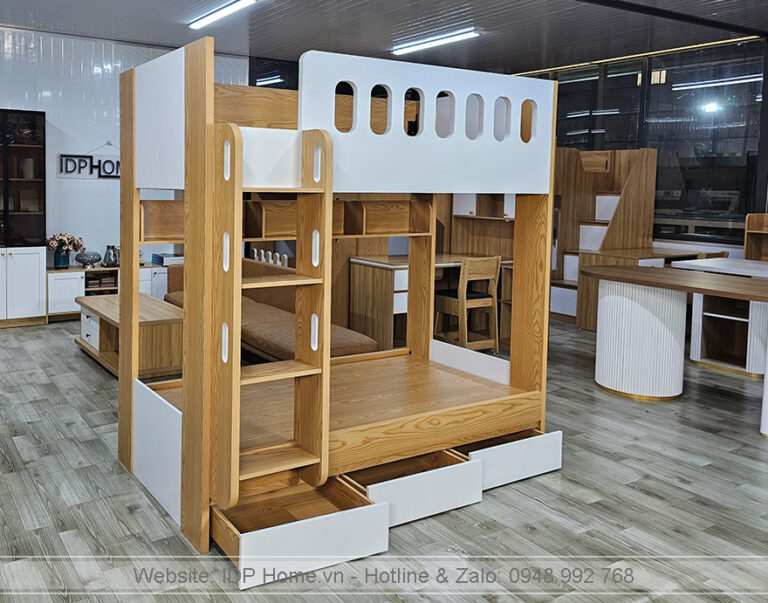 Mẫu giường tầng nhỏ gọn đơn giản GT6840
