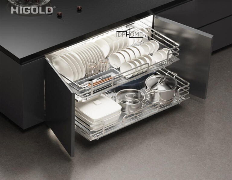 Giá xoong nồi Diamond 2 tầng