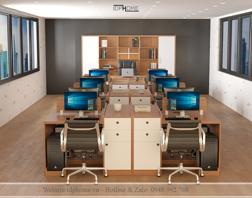 mẫu bàn làm việc đẹp hiện đại