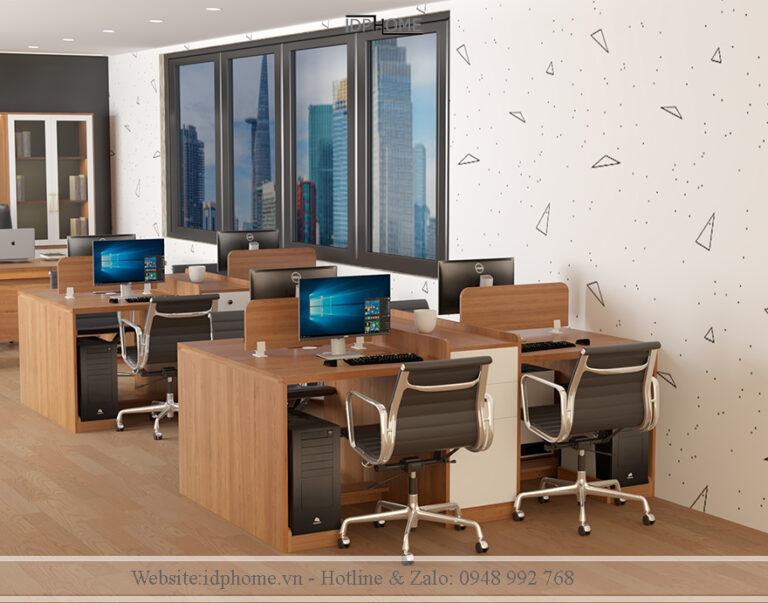 Mẫu bàn làm việc đẹp hiện đại BV6809