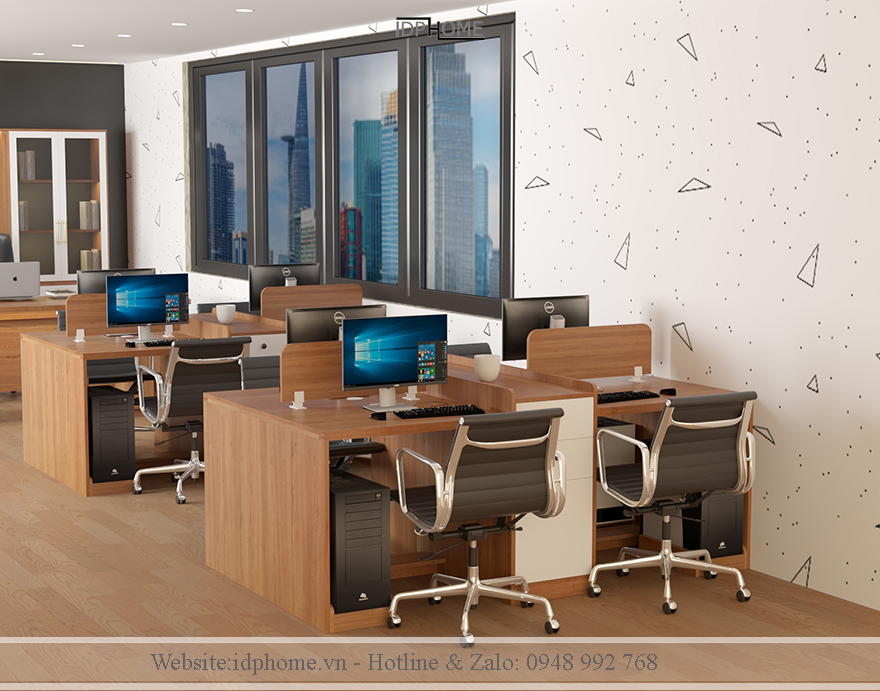 mẫu bàn làm việc đẹp hiện đại