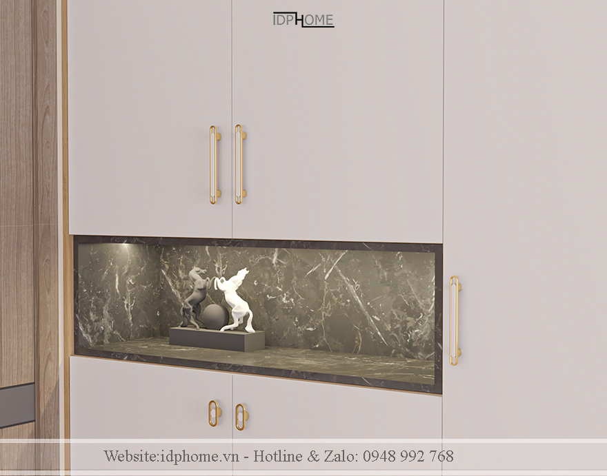 Tu giay kich tran co guong tich hop hoc de do TG6818