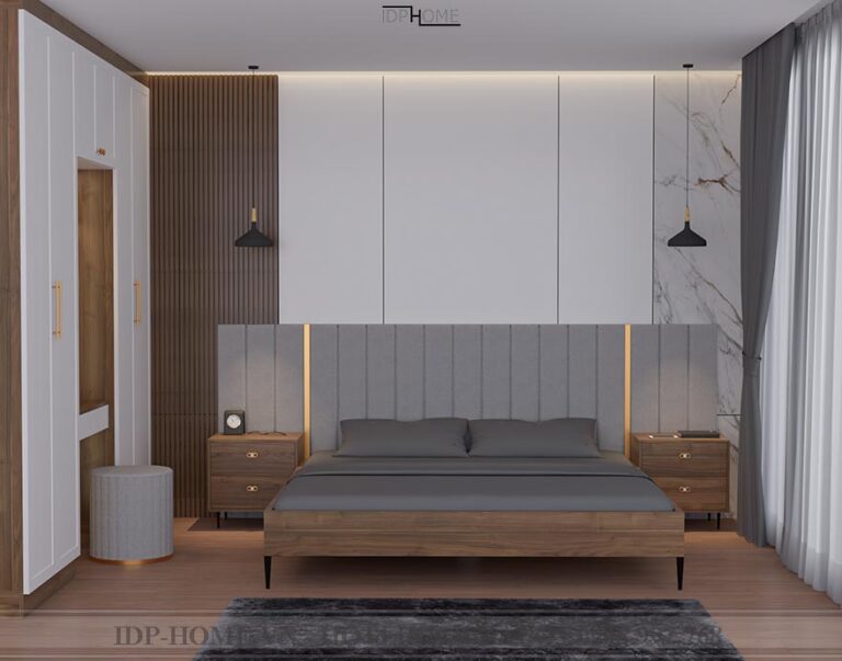 Giường bọc nệm 1m8 GD6829