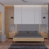 Giường bọc nệm giá rẻ GD6829