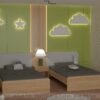 Giường đôi cho bé gái GD6809
