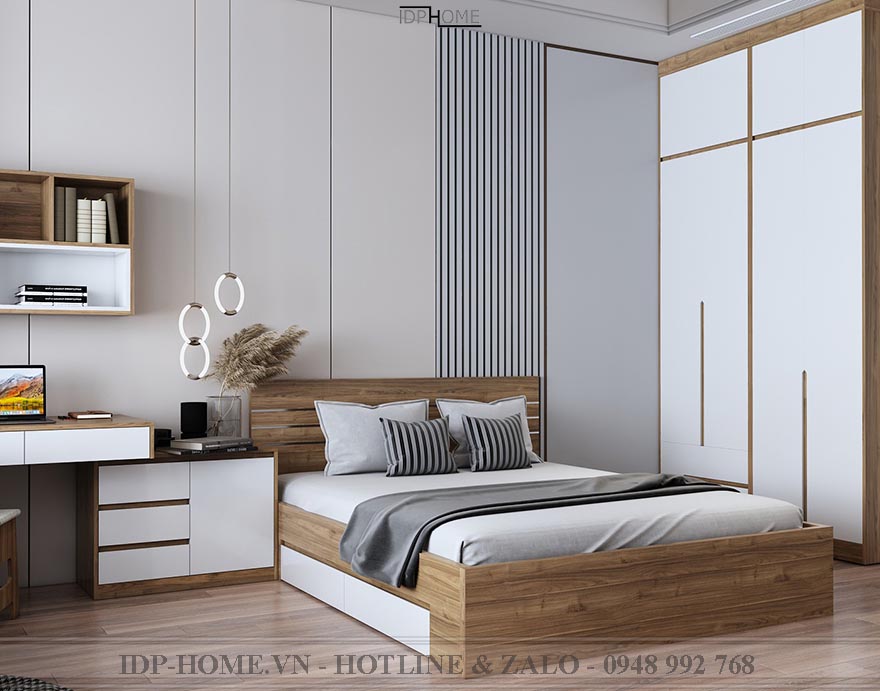 Giường có hộc kéo