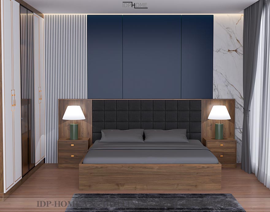 Giường ngủ bọc vải GD6830