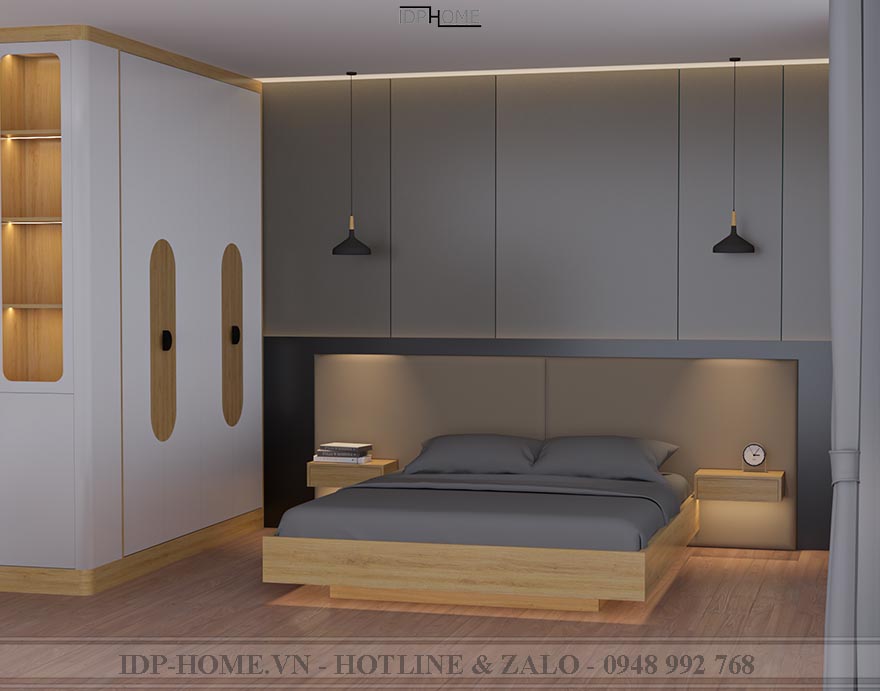 Giường ngủ cao cấp hiện đại GD6836