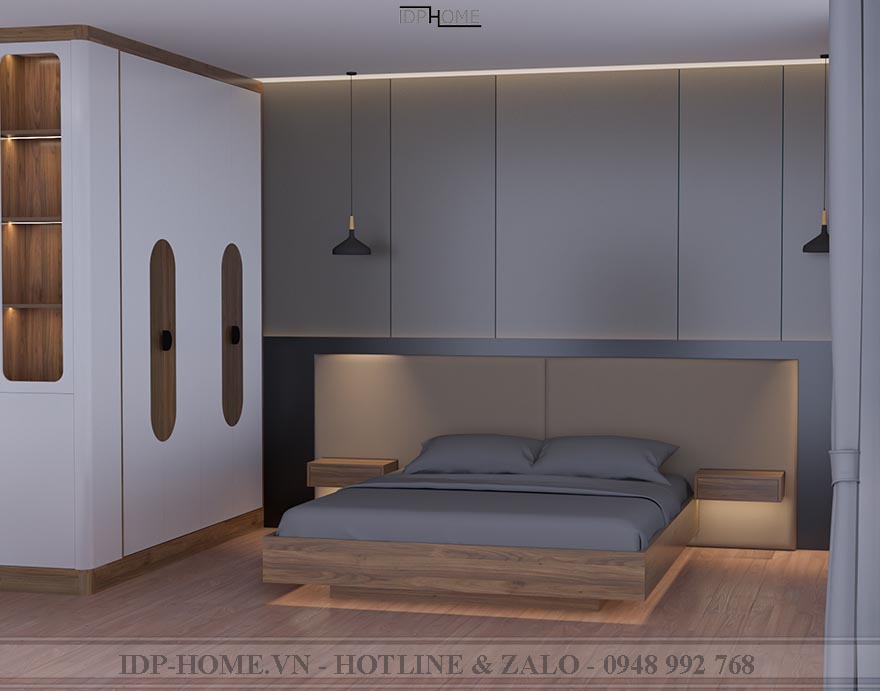 Giường ngủ hiện đại cao cấp GD6836