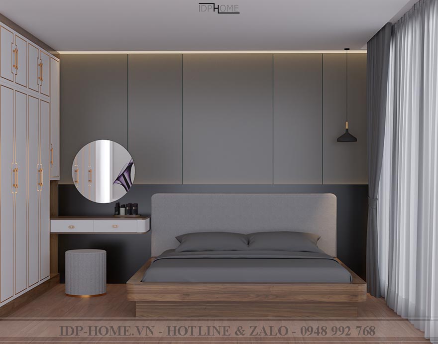 Giường ngủ kiểu Nhật 2m2 GD6837