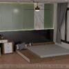 Giường phản gỗ công nghiệp GD6826