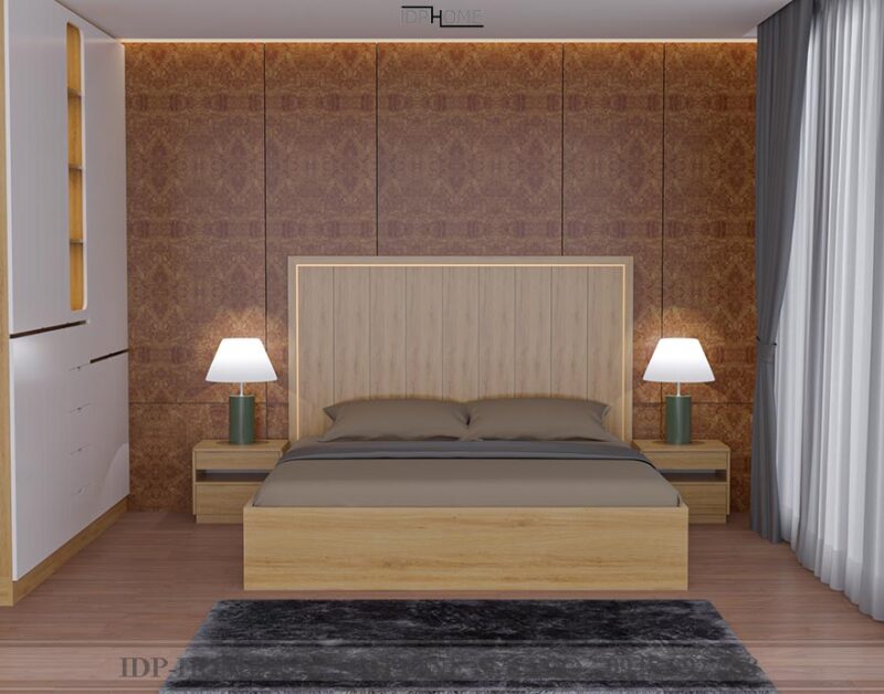 Mẫu giường đẹp hiện đại GD6831