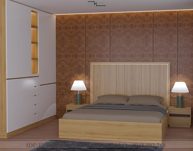 Mẫu giường đơn GD6831