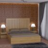 Mẫu giường đơn giản đẹp GD6831