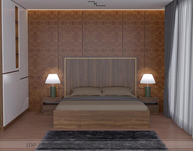 Mẫu giường ngủ đẹp hiện đại GD6831